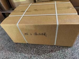 Cardboard shipping carton for industrial plate heat exchanger replacement parts